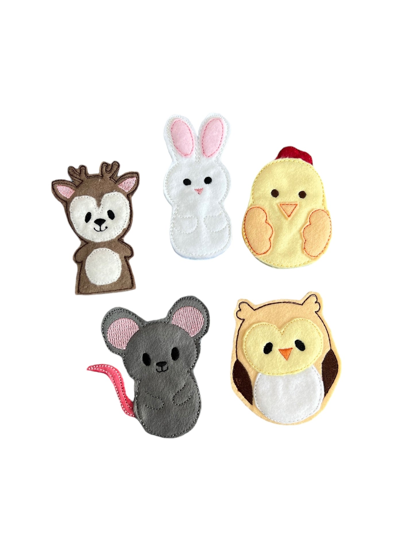 Forest Animals Finger Puppets