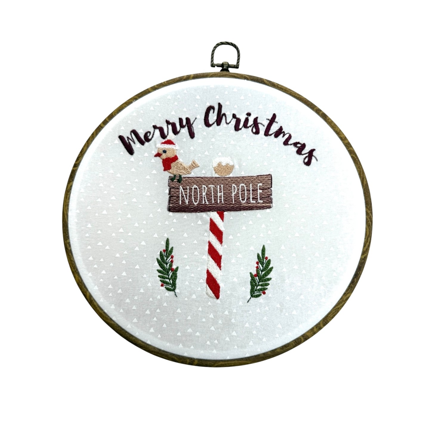 North Pole Christmas Deco Wall Art