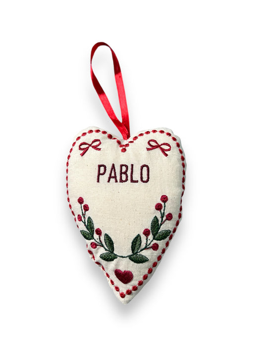Heart Christmas Ornament