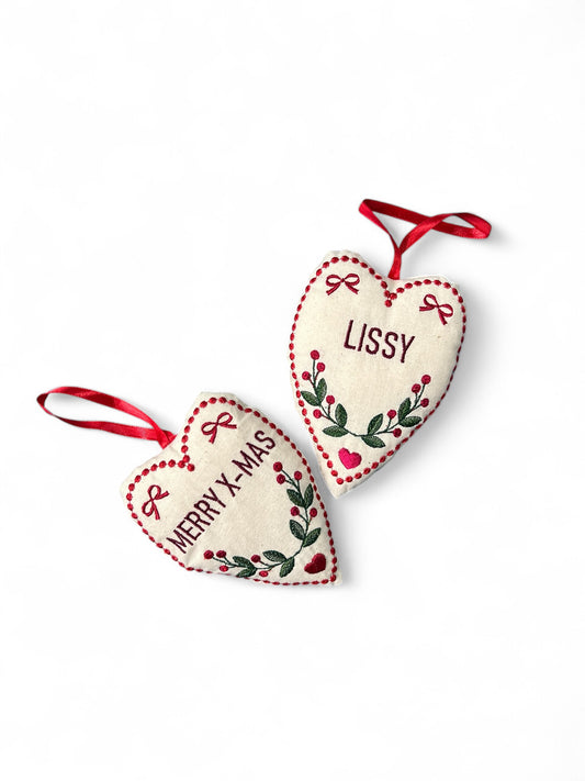 Heart Christmas Ornament