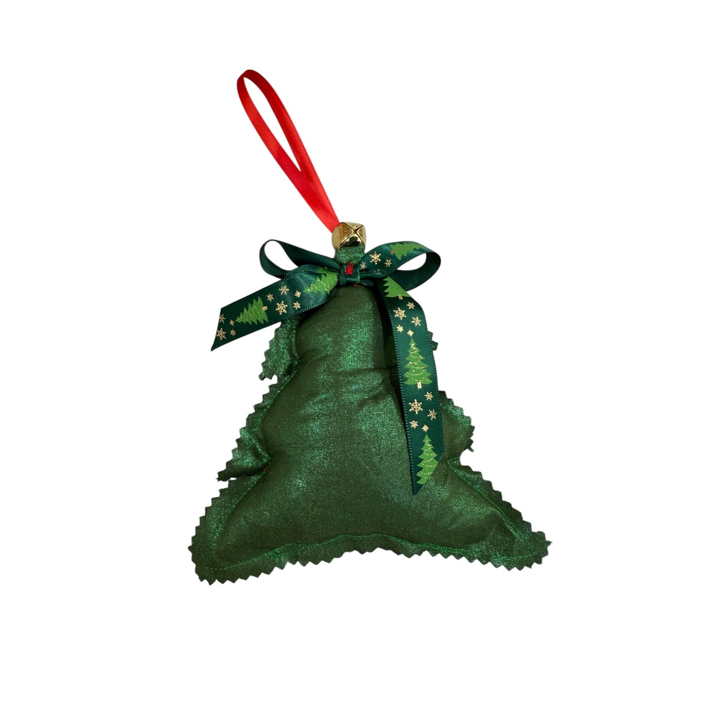 Handmade Embroidered Christmas Ornaments Set