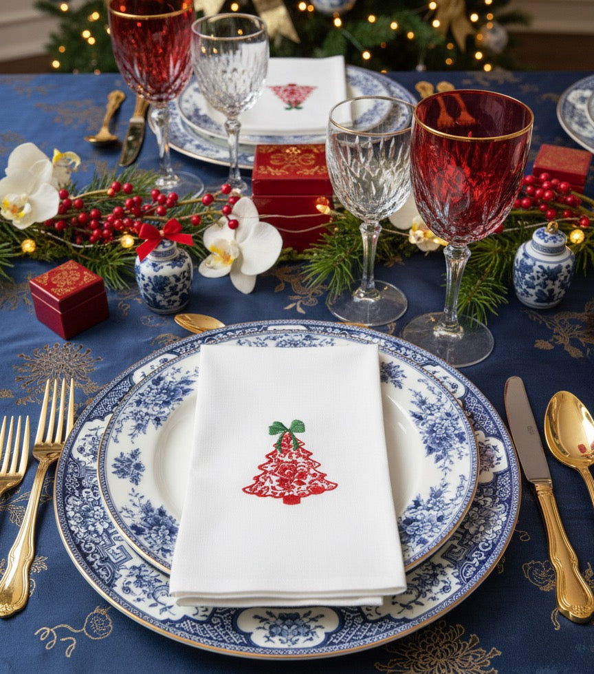 Christmas Tree Napkin