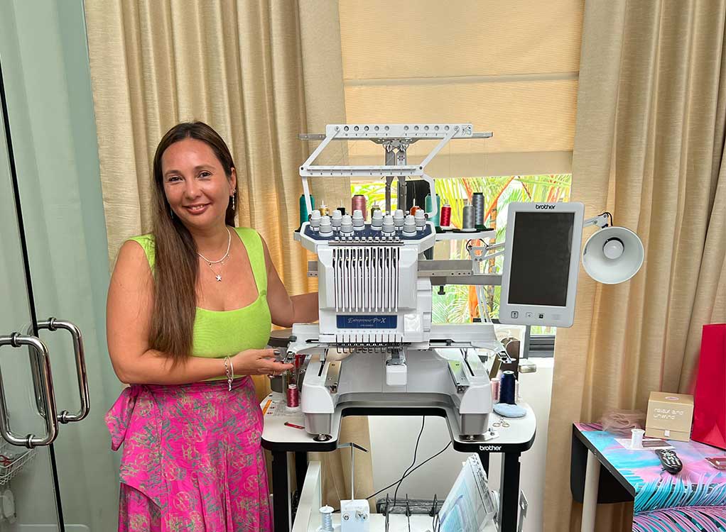 Mariana Villanueva - Our Founder - Marvil Embroidery