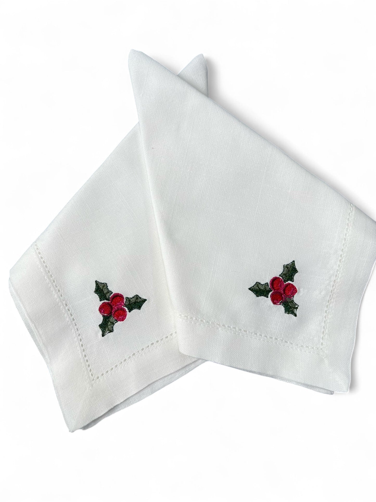 Mistletoe Christmas Napkin