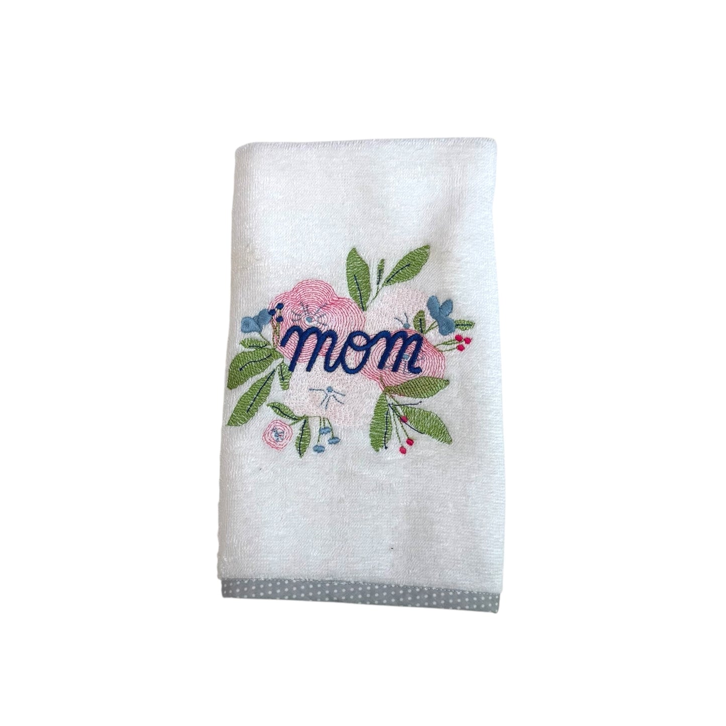 Floral Mom Hand Towel