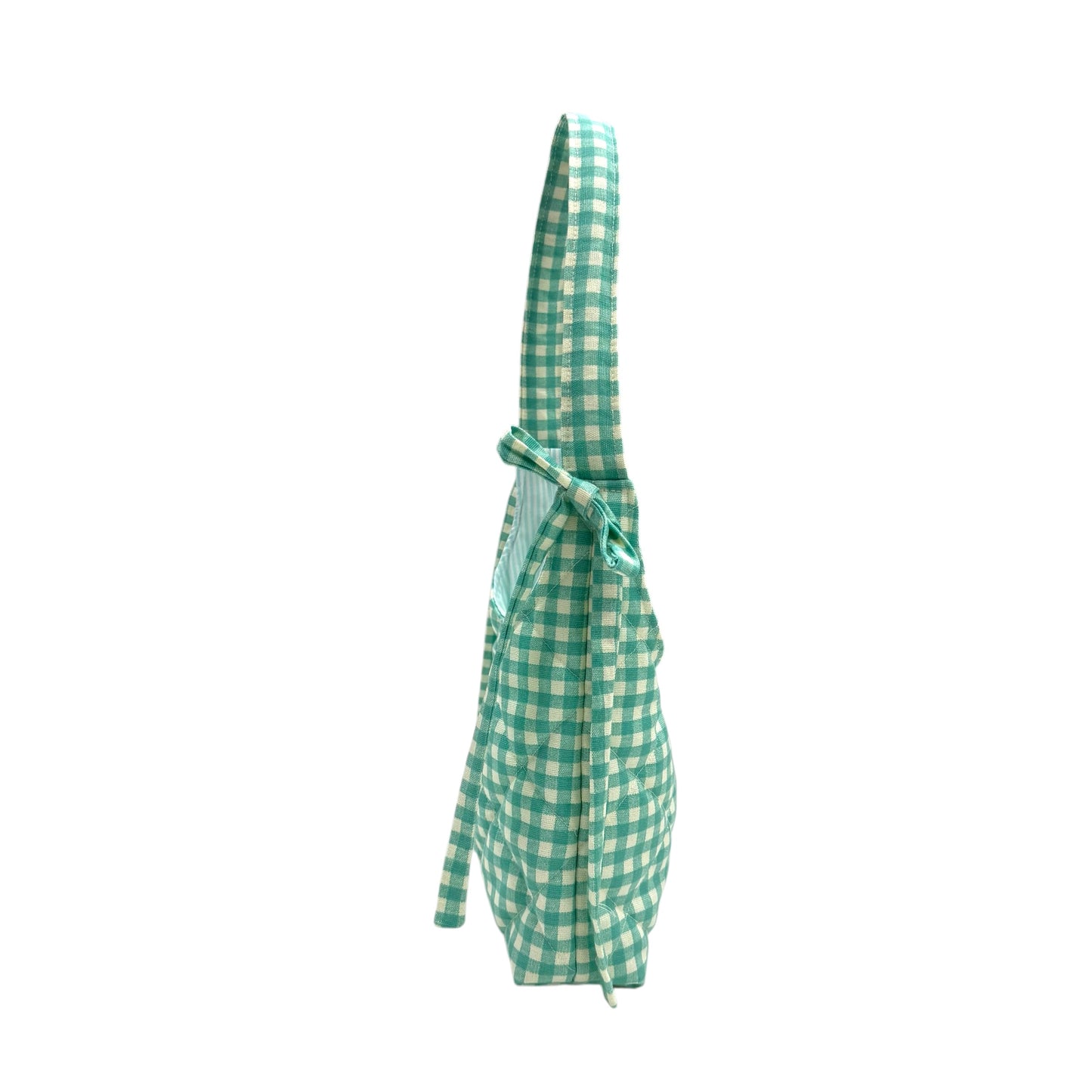 The Mini Slouchy Bag Gingham