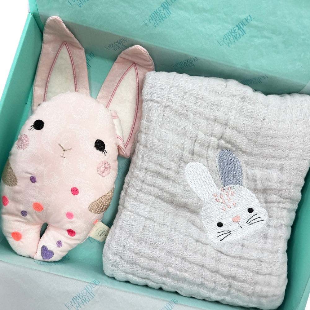 Baby Bunnies Hamper Set (2-Piece)