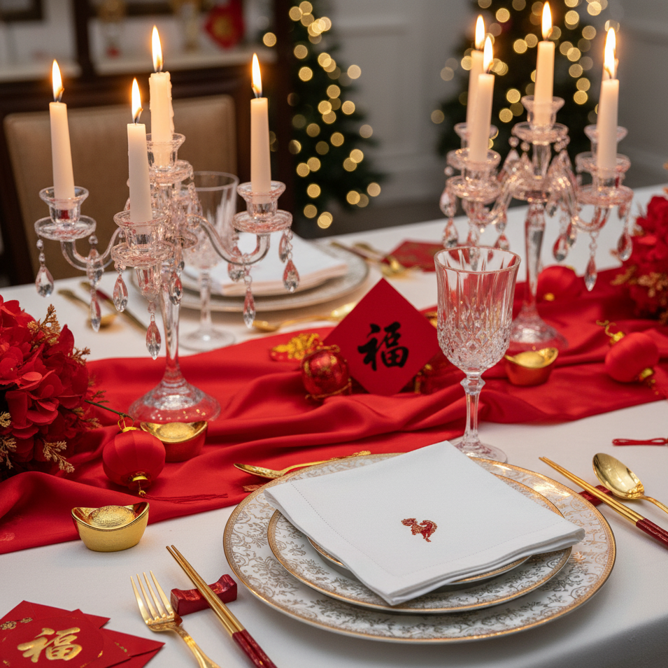 Chinese New Year Horse Napkin