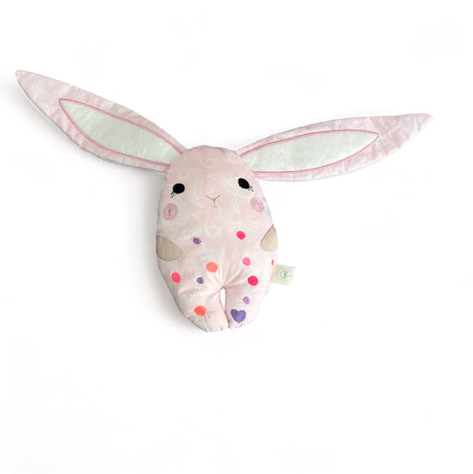 Embroidered Pink Bunny Soft toy 