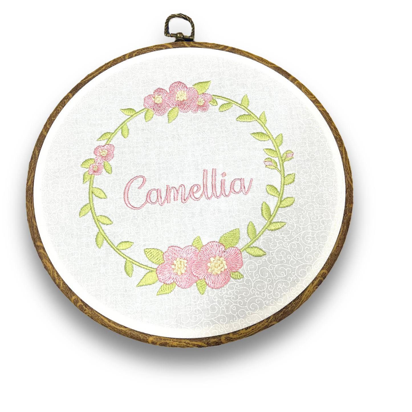 Wall Art Camelia Flower Crown