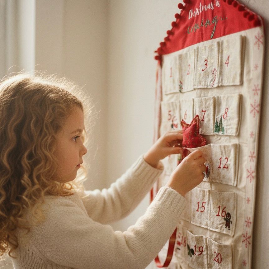 Personalized Embroidered Advent Calendar