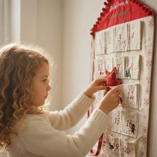 Personalized Embroidered Advent Calendar
