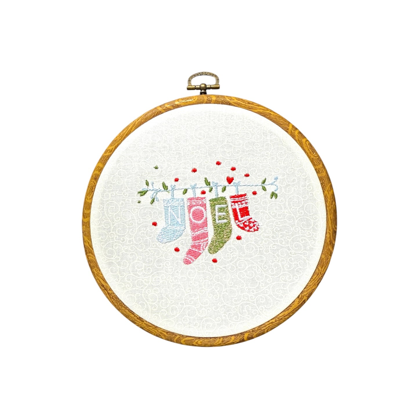 Noel Stockings Wall Deco