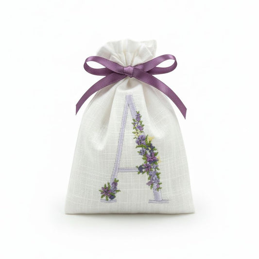 Sachet Floral Letter