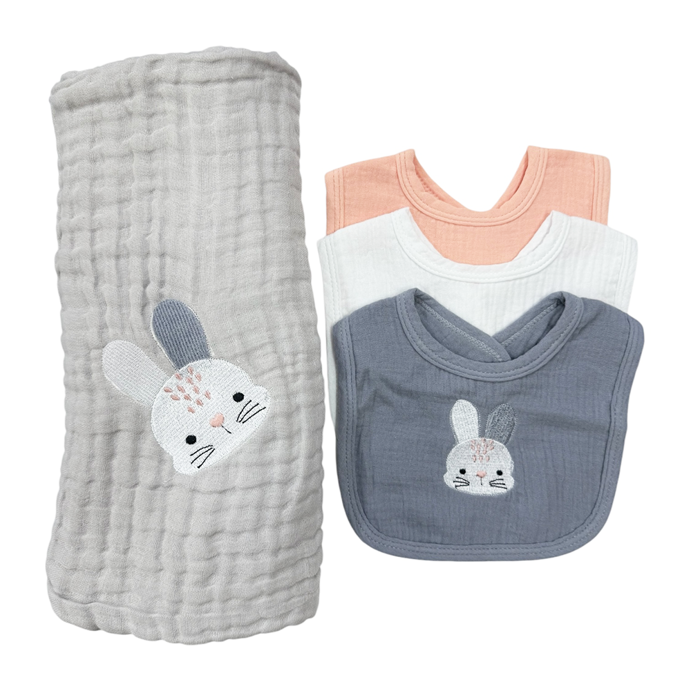 Sweet Bunny Hamper Set (4-Piece)