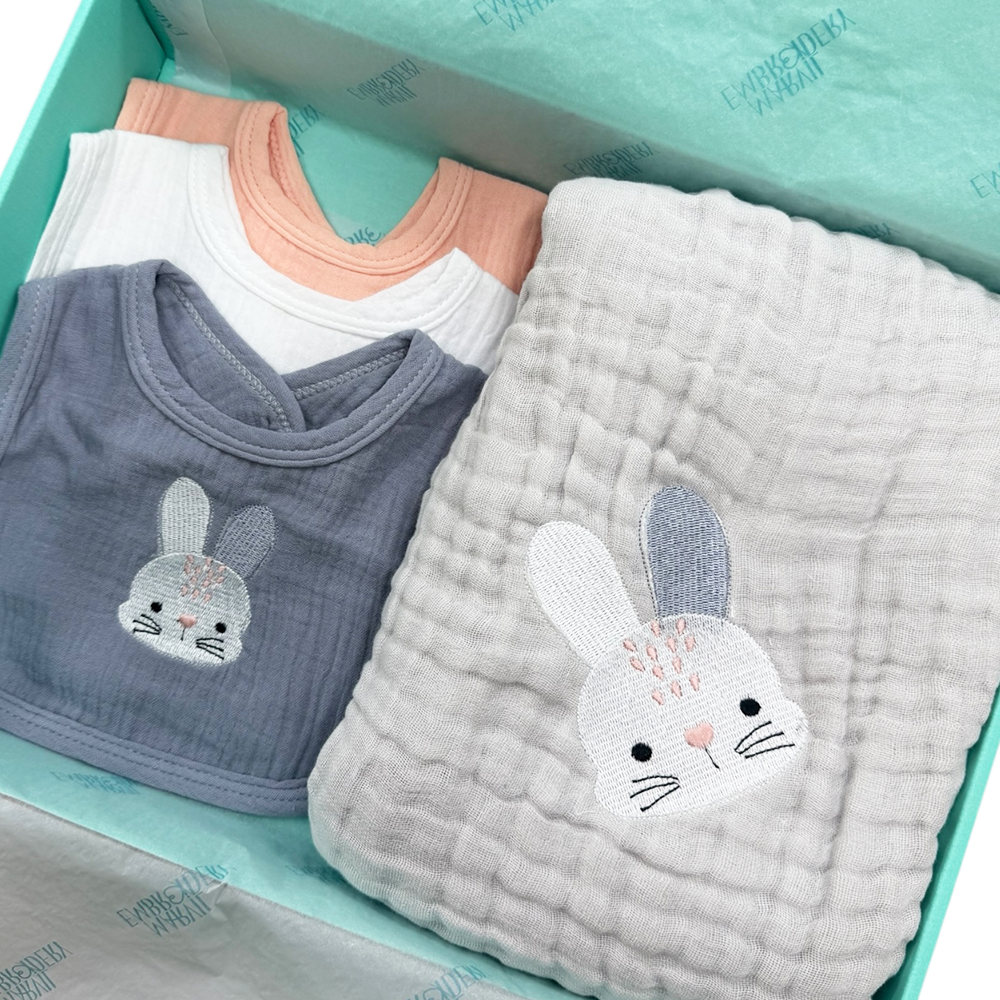 Sweet Bunny Hamper Set (4-Piece)